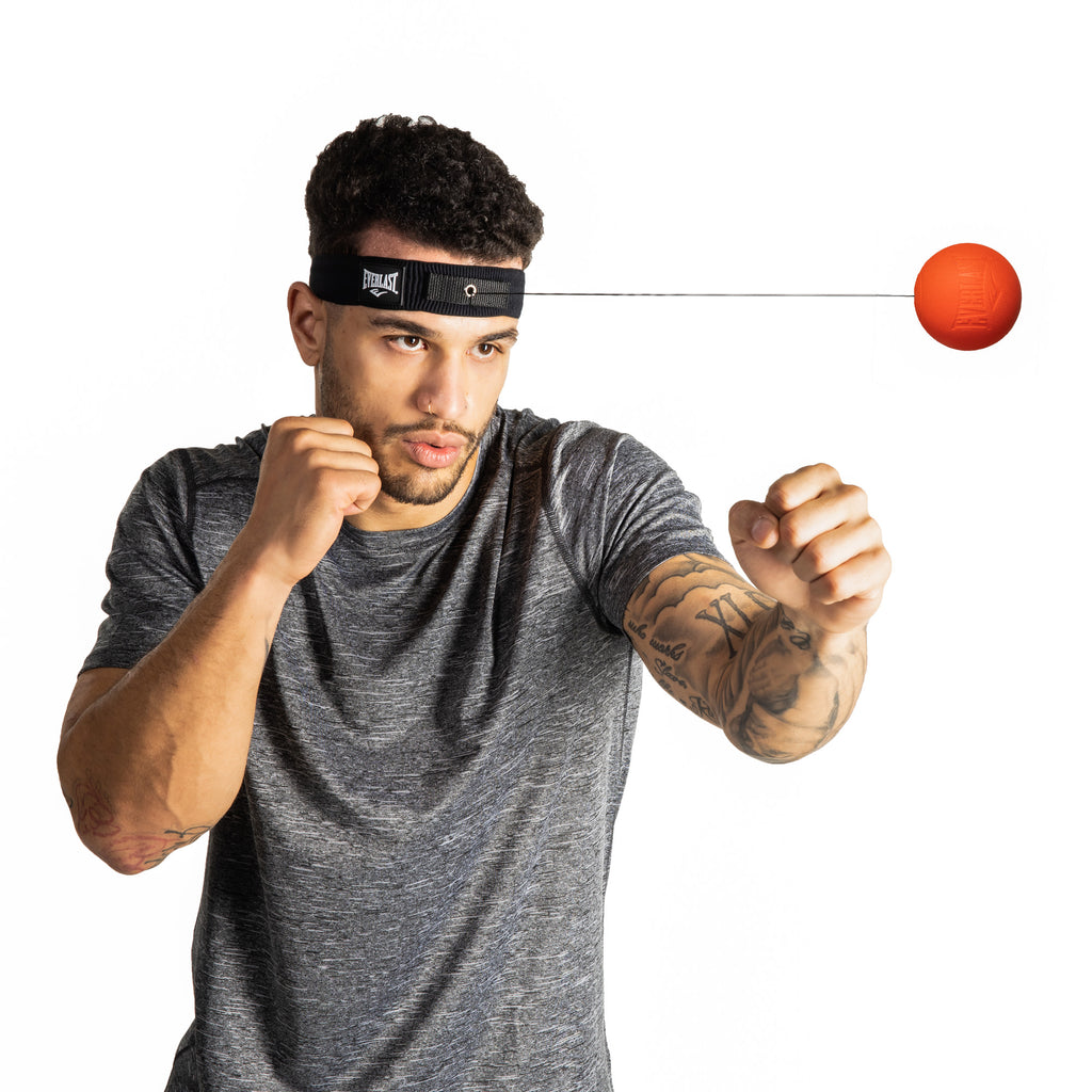 Everlast Powerlock Reflex Ball Black/Orange