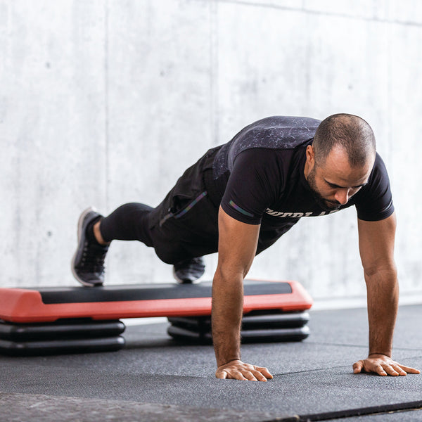 Everlast Pro Gym 3 Level Stepper Red/Black