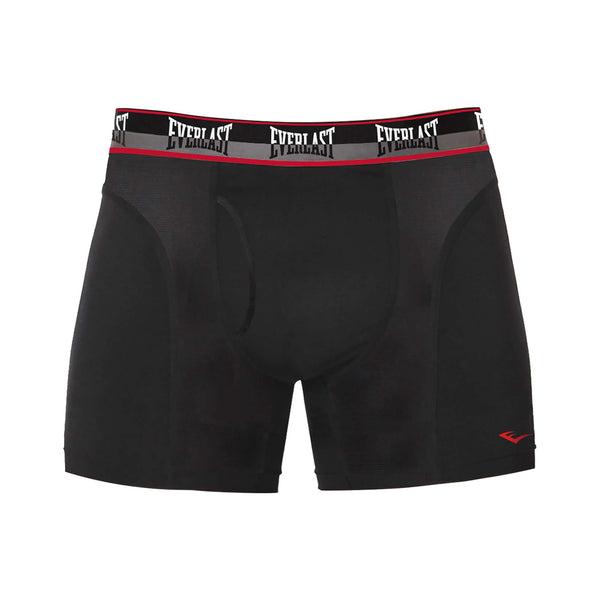 Everlast 2 Pack Nylon Boxing Brief Black
