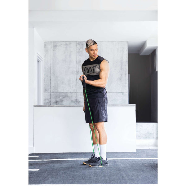 Everlast Medium Power Cable With Door Anchor And Carry Bag Green