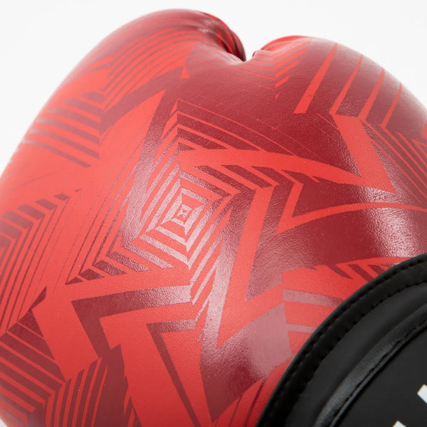 Everlast Red Geo Spark Training Gloves Red
