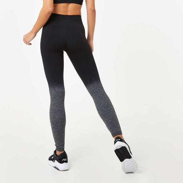 Everlast Women's Seamless Ombre Leggings Black/Grey