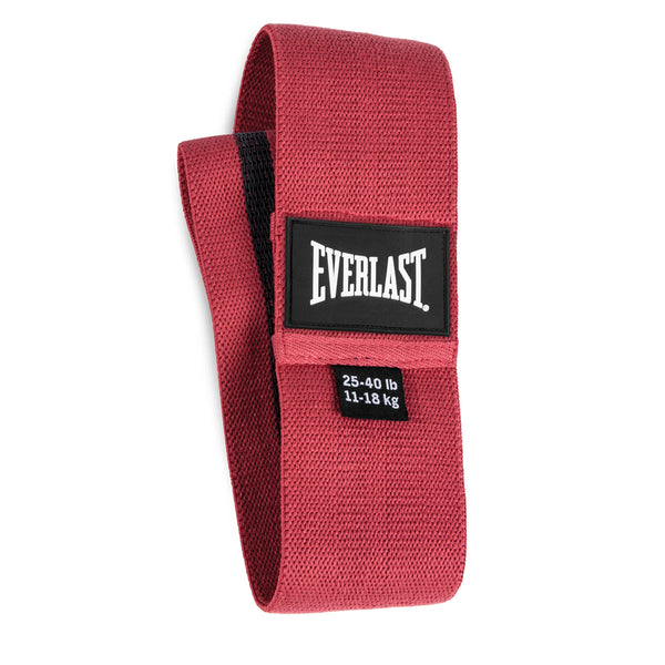 Everlast Woven Resistance Bands Set - Set Of 3 Red