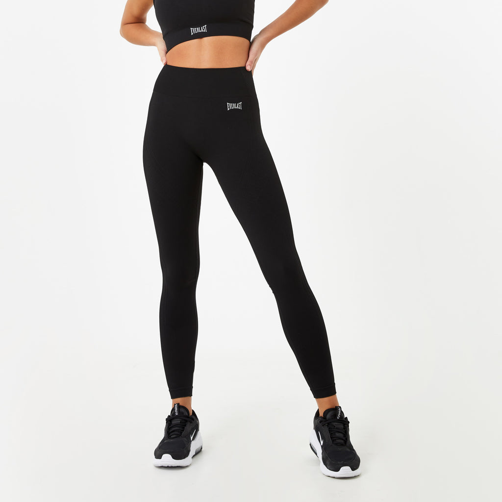 Everlast Women's Seamless Leggings Black
