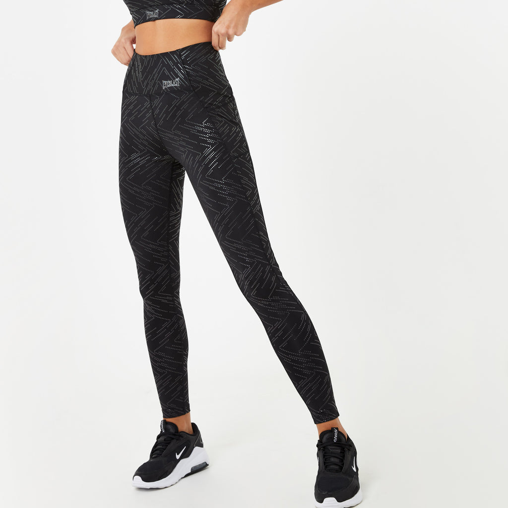Everlast Women's High Rise Leggings Black